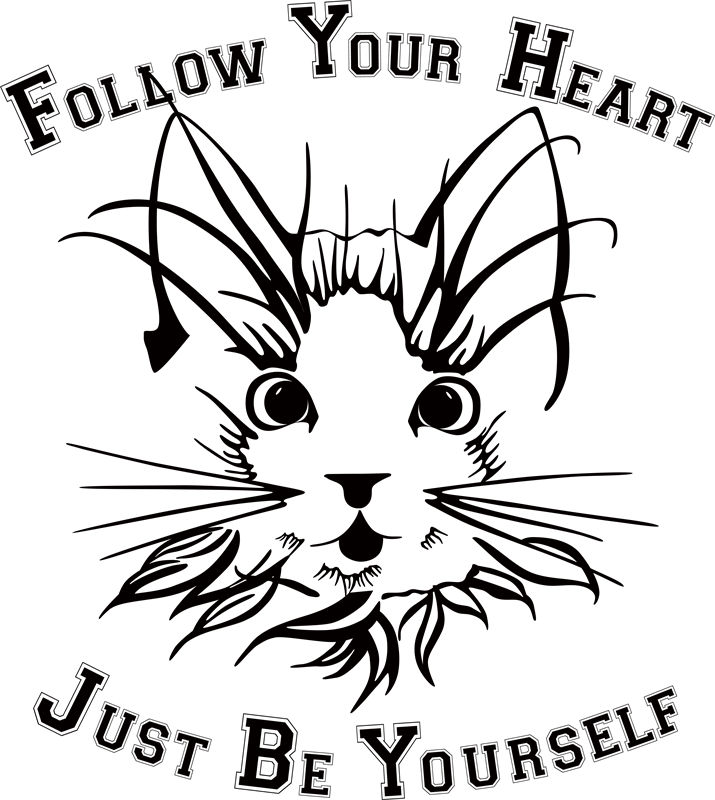 可爱猫咪图案裁片印花，打造个性服装