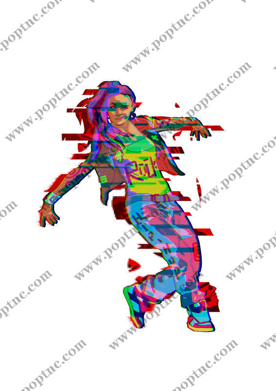 彩色抽象裁片印花:打造个性化的服装设计