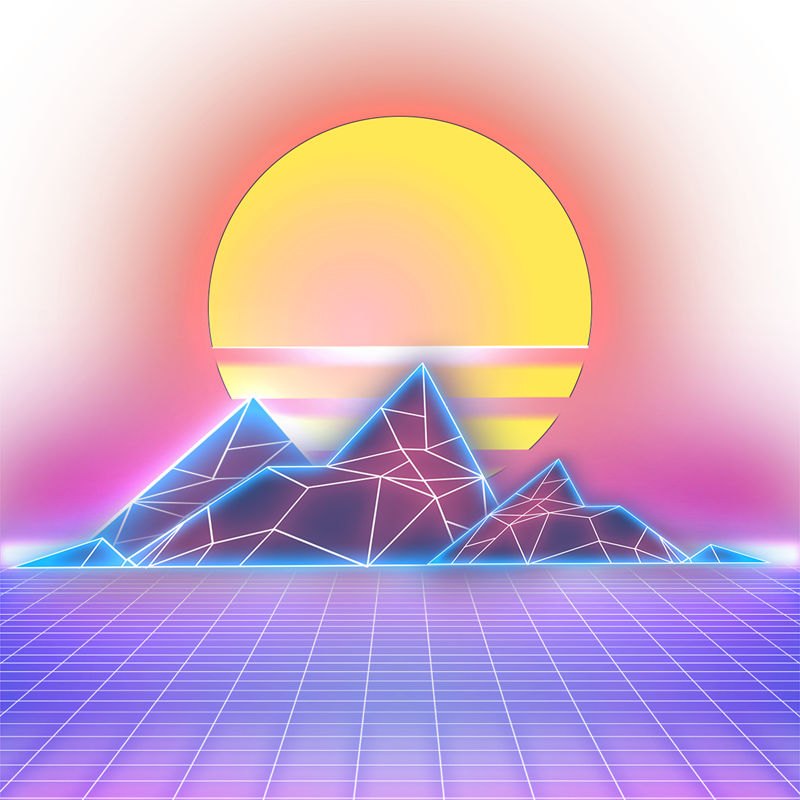 复古未来主义风格裁片印花:打造个性服装