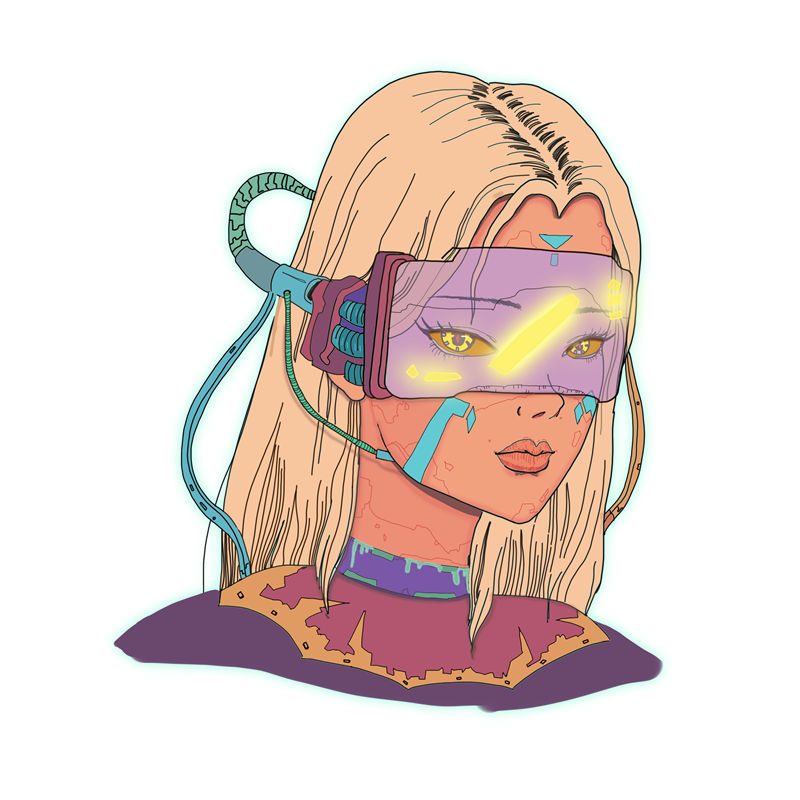 未来科技感裁片印花:打造独特个性服装