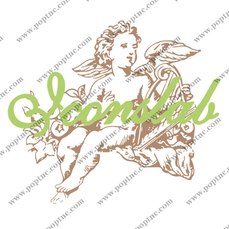 浪漫天使裁片印花:服装印花新选择