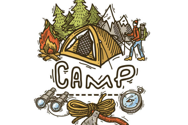 户外探险主题裁片印花，打造个性服装