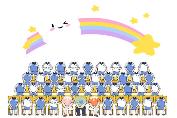 彩虹云朵裁片印花，打造梦幻服装