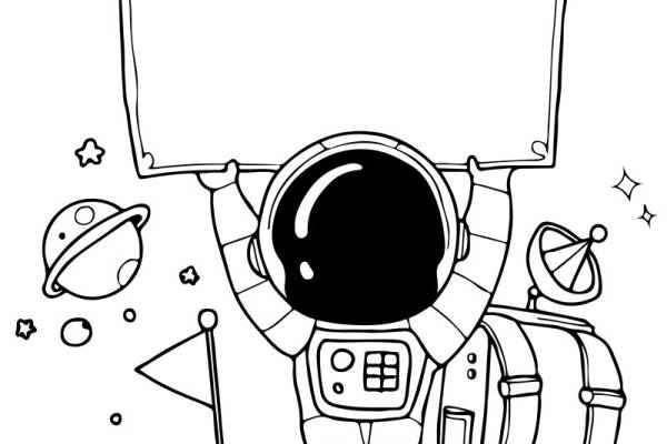 太空探险者宇航员裁片印花:创意服装印花新选择