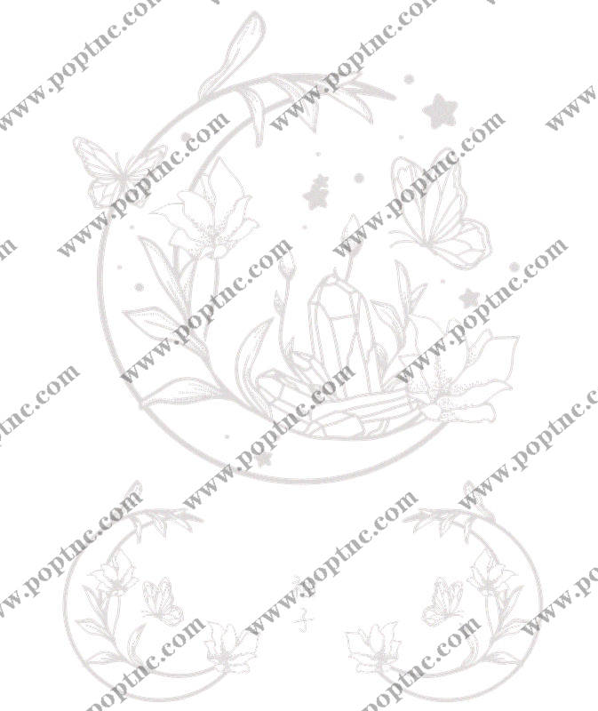 自然风花卉图案:服装印花裁片设计灵感