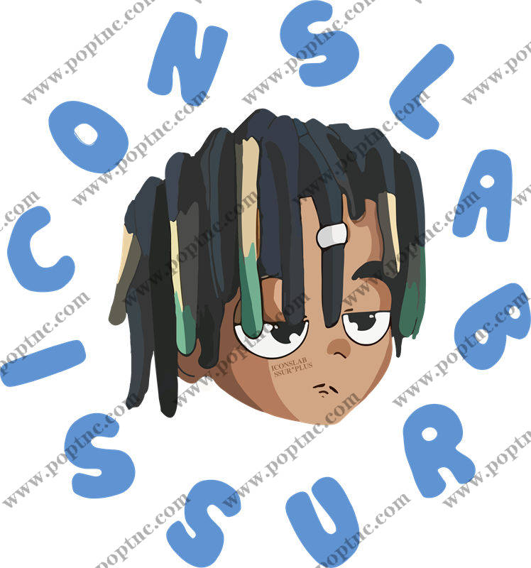 时尚潮流:个性蓝绿渐变纹理服装印花