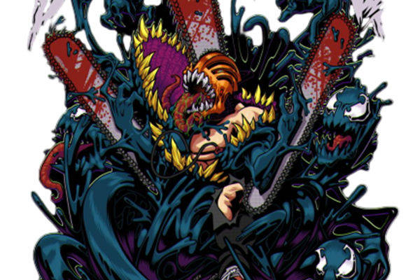 暗黑风格裁片印花：适合个性服装设计