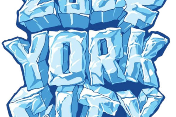 冰晶纹理服装印花：冷酷冰蓝裁片印花