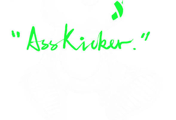 时尚潮流：绿色渐变纹理服装印花裁片