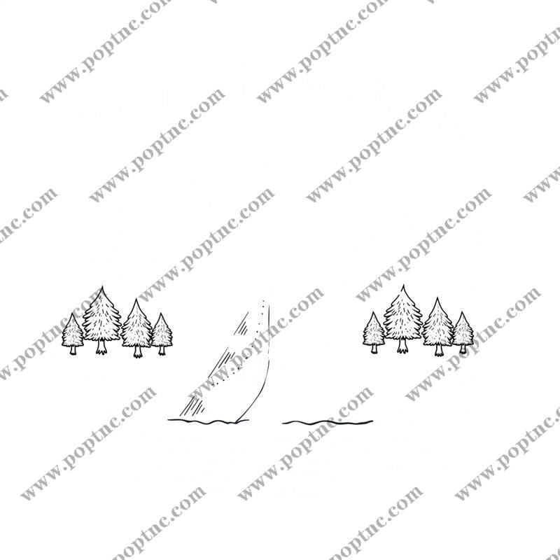 自然森林纹理裁片印花:打造自然风格服装