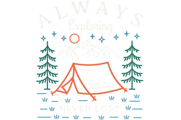 自然森林探险主题服装印花设计