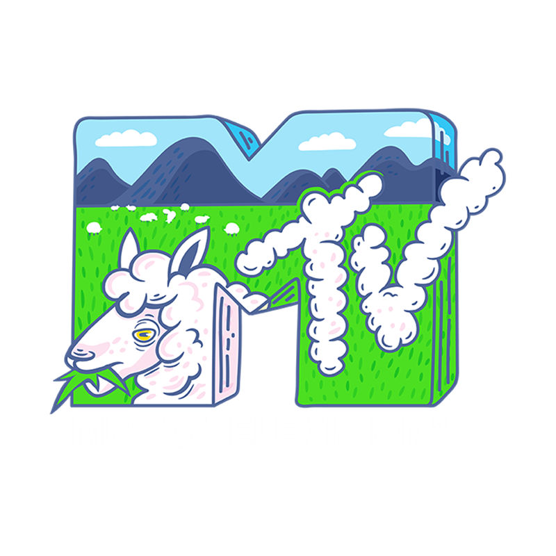 自然山羊图案裁片印花,打造个性服装