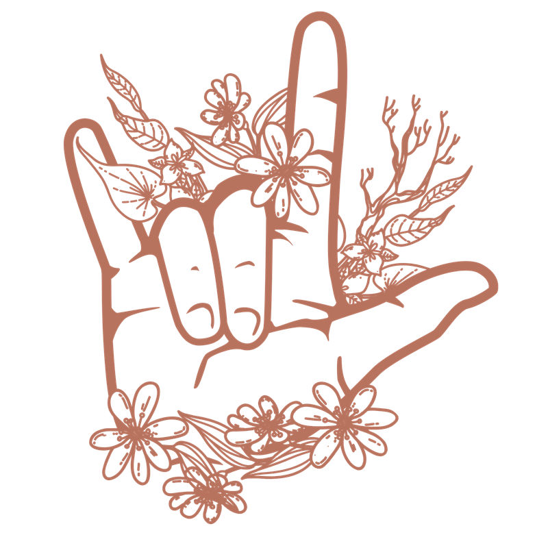 自然花卉手印图案：服装印花裁片设计灵感