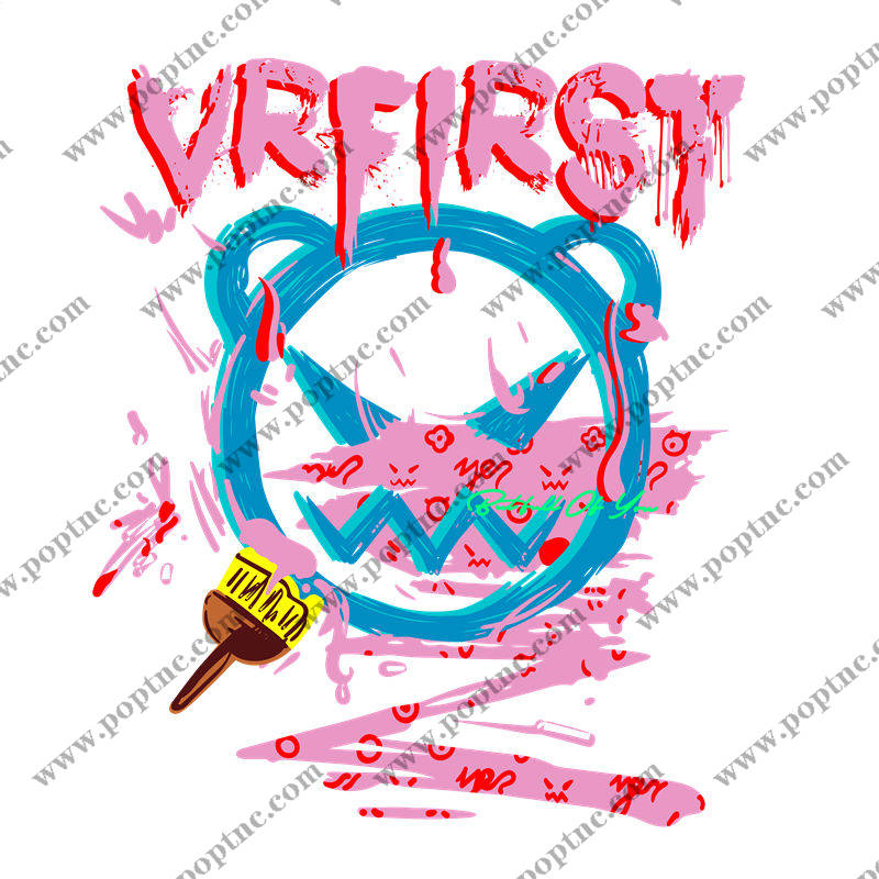 创意涂鸦风服装印花图案,轻松打造个性潮流