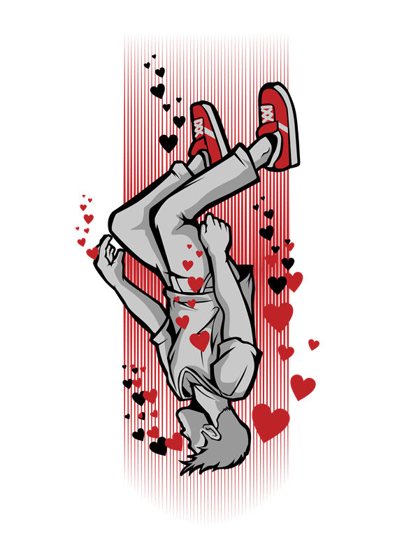 浪漫心形裁片印花,打造个性服装