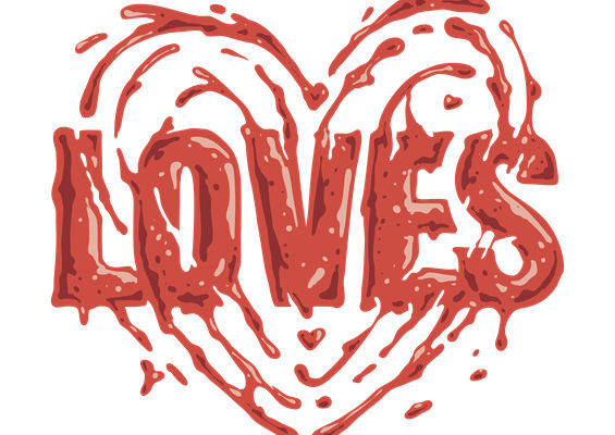 浪漫心形图案：服装印花裁片设计灵感