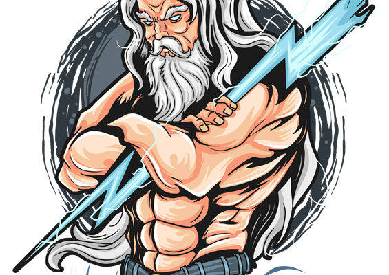 古神纹身图案：服装印花裁片设计灵感