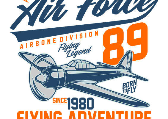 复古飞机图案裁片印花，打造个性服装