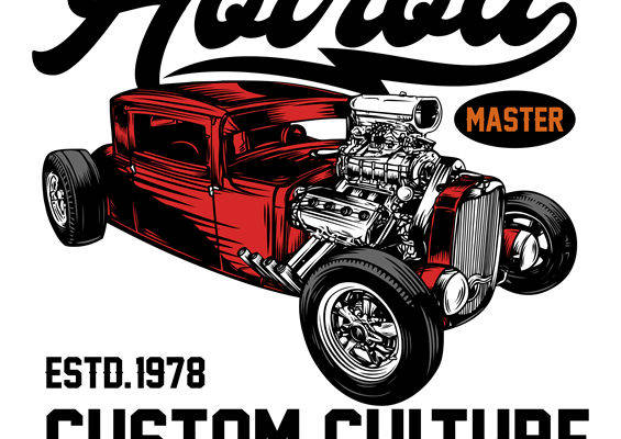 复古赛车风格裁片印花，打造个性服装