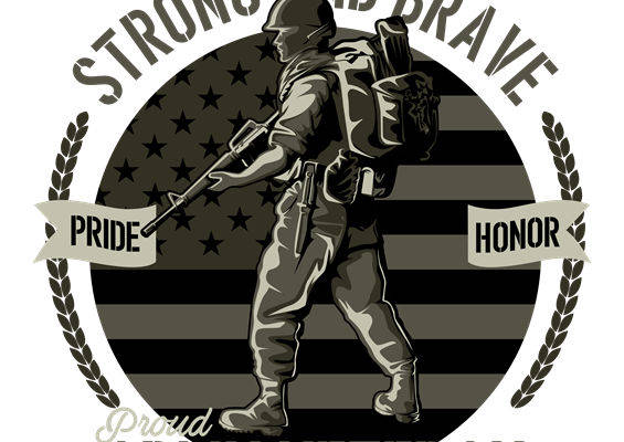 军事风格服装印花：强健与荣耀的完美结合