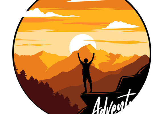 山峰日出：服装印花裁片设计灵感