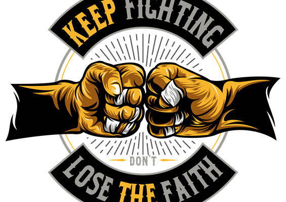 裁片印花：激昂斗志的拳头图案服装印花