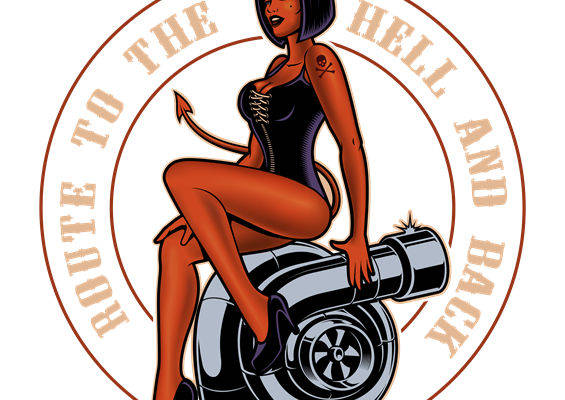 复古恶魔女郎裁片印花：服装印花新选择