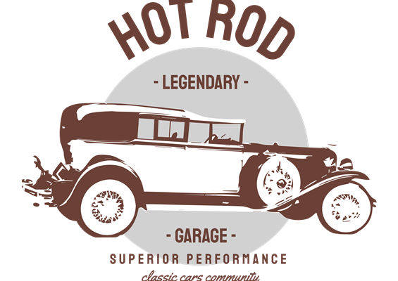 复古汽车图案裁片印花，打造独特服装设计