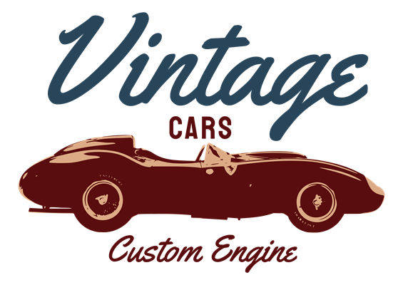 复古跑车图案服装印花裁片