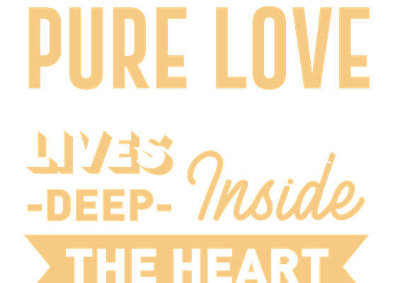 纯正深邃心形图案，打造个性服装印花