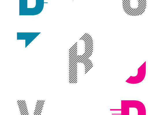 时尚裁片印花：简约几何纹理服装印花