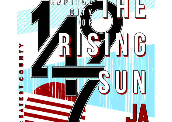 复古风城市印花图案：服装印花裁片设计灵感