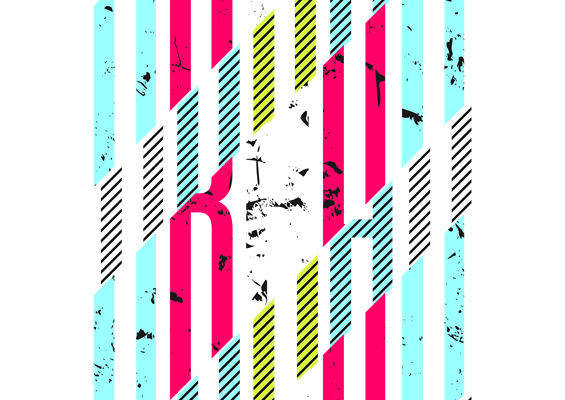 时尚裁片印花：现代都市风格服装印花素材