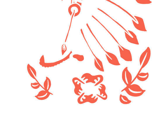 精致复古花型印花图案，打造个性服装裁片