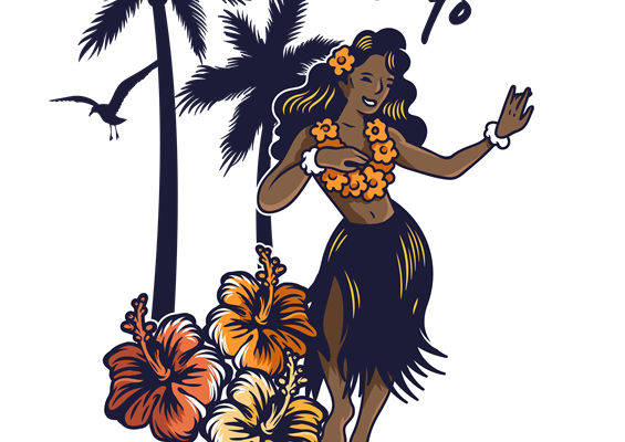 热带风情花型印花，打造夏日时尚服装