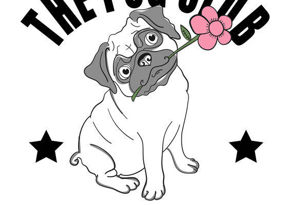 时尚简约风花型图案，适用于服装印花裁片