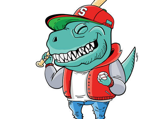 恐龙卡通印花：独特设计的服装印花裁片