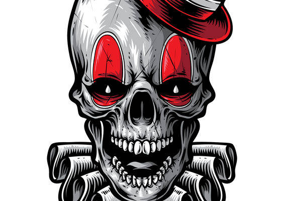 时尚骷髅帽印花：服装印花裁片设计灵感