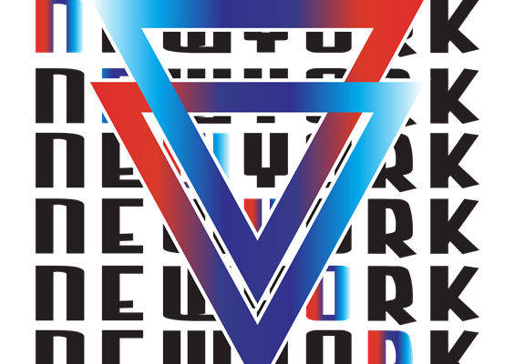 时尚几何三角形印花图案，打造个性服装