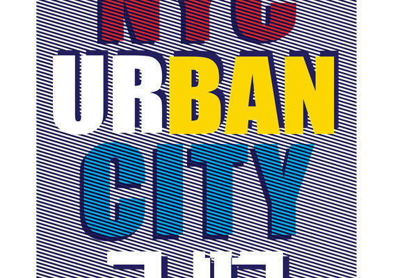 都市街头风裁片印花：时尚都市风格服装印花