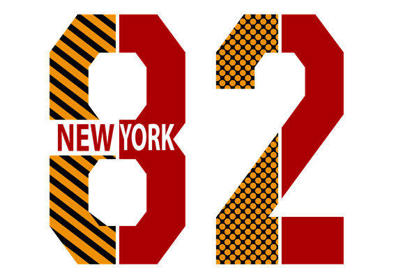 复古波普风裁片印花图案，适合个性服装设计