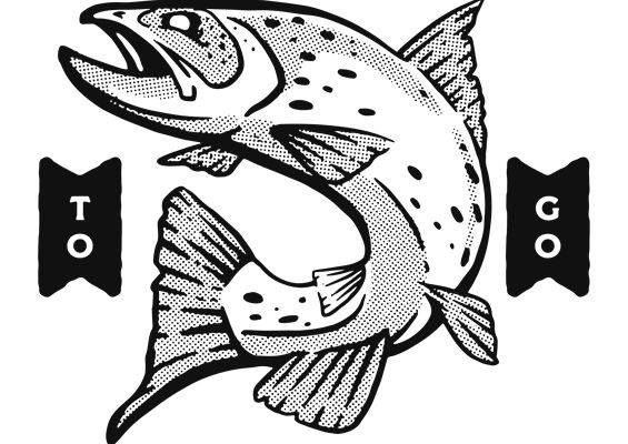 复古风格鱼图案服装印花裁片