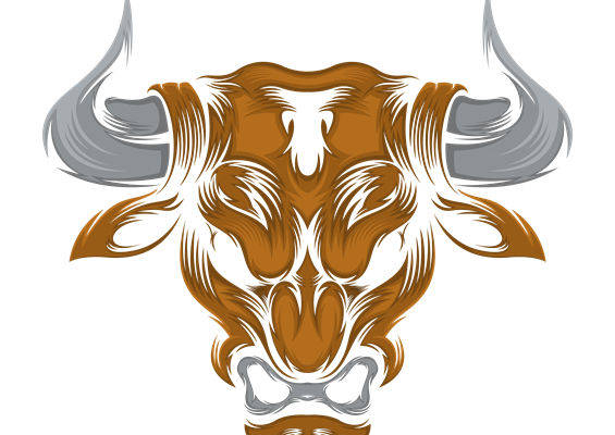 牛头图案服装印花裁片，独特纹理与经典风格