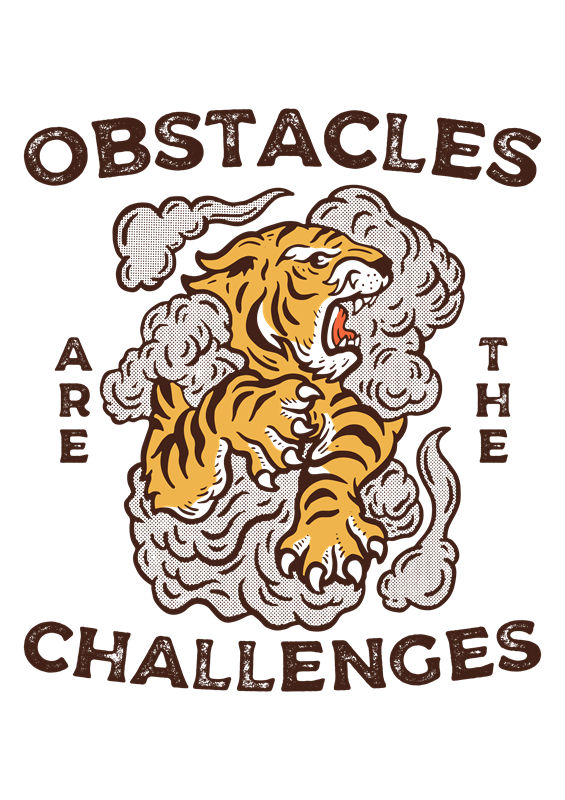 老虎图案裁片印花：服装印花的生动选择