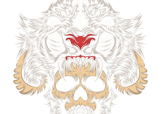 老虎纹路裁片印花设计，服装印花新选择