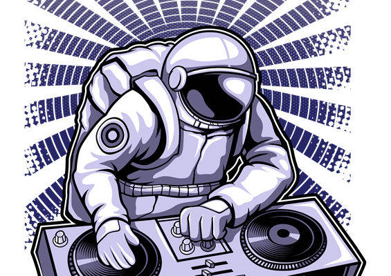 宇航员DJ：创意裁片印花，打造个性服装