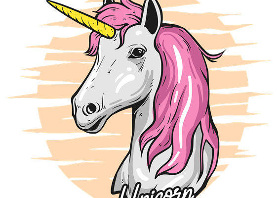 梦幻独角兽：精致服装印花图案设计