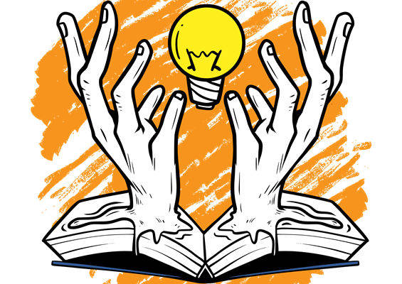 创意手绘灯泡图案，打造个性服装印花