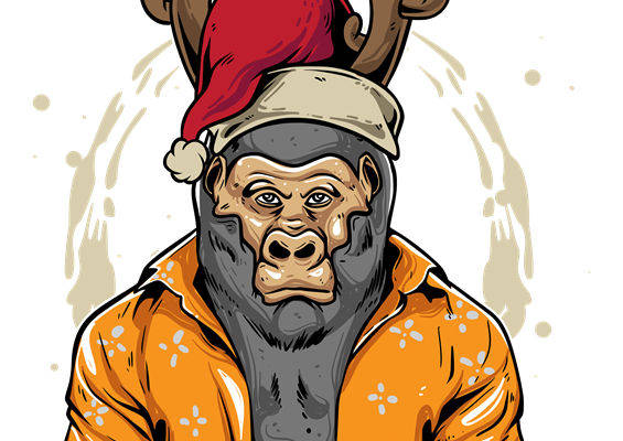 圣诞主题花型印花：服装印花与裁片印花的理想选择