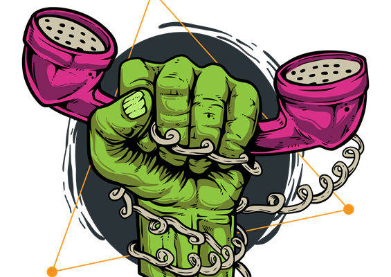 绿巨人手握研磨机的裁片印花，打造个性服装